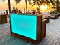 Mobile Cocktailbar mieten – LED-Bar mit Logofläche & Stromanschluss - Galerie - Bild 3