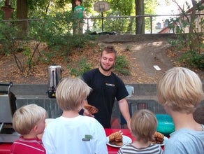 Waffeln am Stiel / Herz-Waffeleisen / Funfood