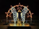 Lichtengel - Weihnachtlicht - Licht Skulptur, Weihnachtsengel Engel - Engelfigur