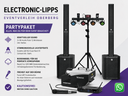 Partypaket mieten – HK Audio PA + Licht + Bodennebel + Funkmikro + Boxen