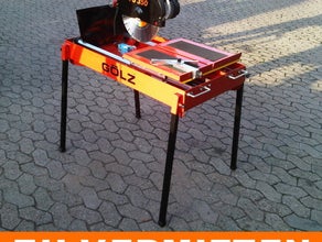 Steinsägemaschine / Tischsäge