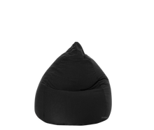 Sitzsack klein schwarz mieten – Lounge Möbel, Eventlounge, Mietlounge, Loungemöbel