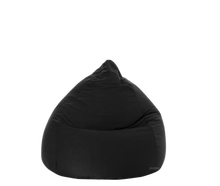 Sitzsack klein schwarz mieten – Lounge Möbel, Eventlounge, Mietlounge, Loungemöbel