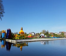 Kombipaket - Trampolin + Rutsche mieten