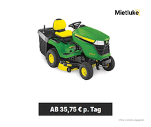 Aufsitzrasenmäher 42 Zoll mieten - ab 35,75 € pro Tag