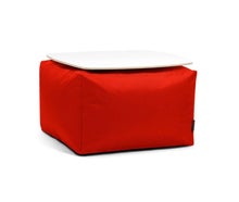 Loungemöbel, Tisch für innen/außen – rot, Stoff