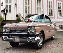 59er Cadillac Oldtimer als Hochzeitsauto in Berlin /  Potsdam / Brandenburg mieten