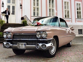 59er Cadillac Oldtimer als Hochzeitsauto in Berlin /  Potsdam / Brandenburg mieten