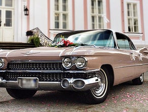 59er Cadillac Oldtimer als Hochzeitsauto in Berlin / Potsdam / Brandenburg mieten