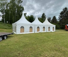 Vermietung von stillvollen Pagoden für Ihre Hochzeit, Firmenfeier, Gartenparty