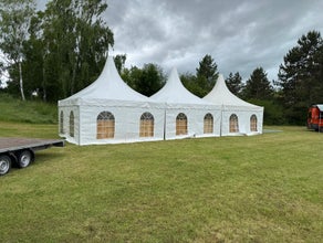 Vermietung von stillvollen Pagoden für Ihre Hochzeit, Firmenfeier, Gartenparty