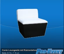 Conic Loungesitz mit Rückenlehne