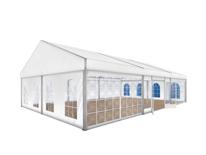 Festzelt 10 x 15 m mit Boden mieten – Veranstaltungszelt, Festzelt, Eventzelt, Partyüberdachung