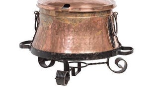 Kupferkessel rustikal 9L