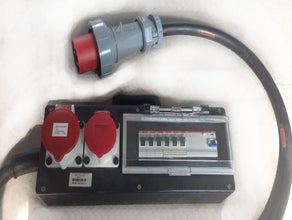 63A CEE Verteiler Indu Elektrik