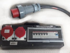 63A CEE Verteiler Indu Elektrik